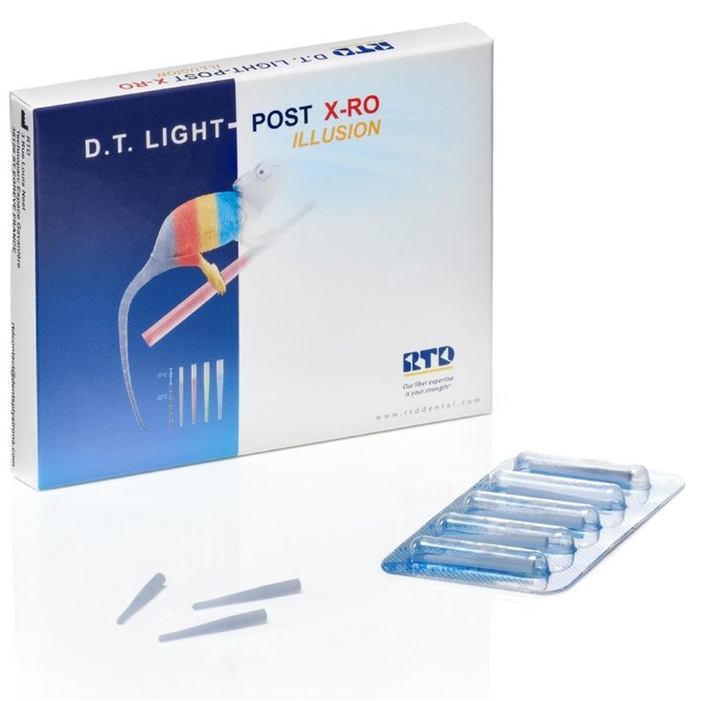 DT LIGHT-POST ILLUSION XRO2 Endo Post Size 2 10 Pk