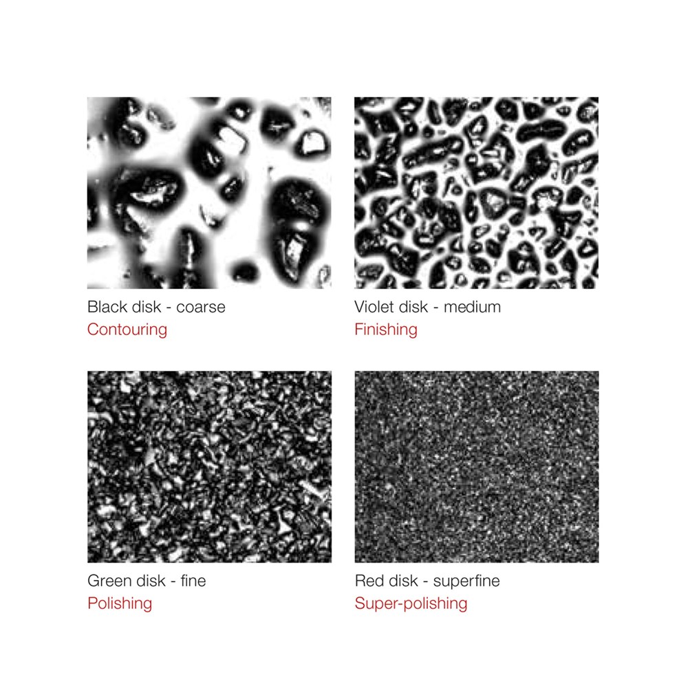 SUPER-SNAP DISK BLACK -MINI CONTOURING COARSE 50 PACK(ssd)